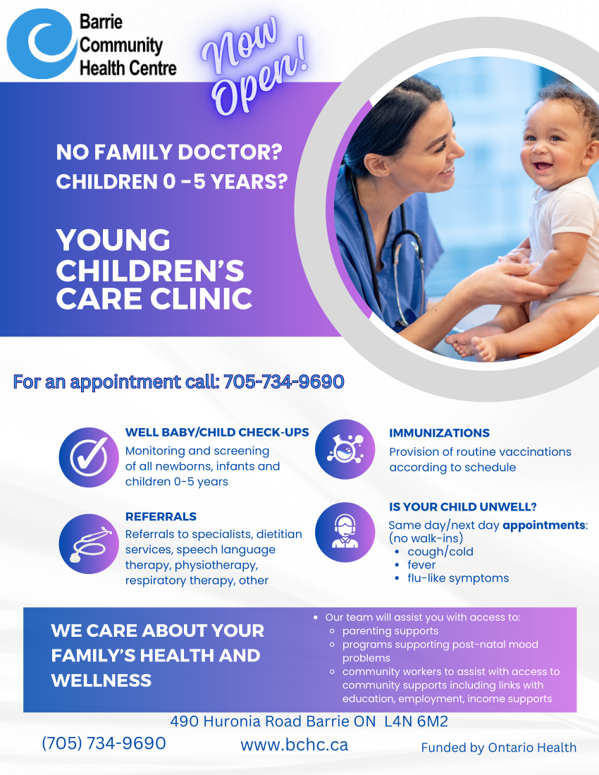 YOUNG CHILDREN’S CARE CLINIC